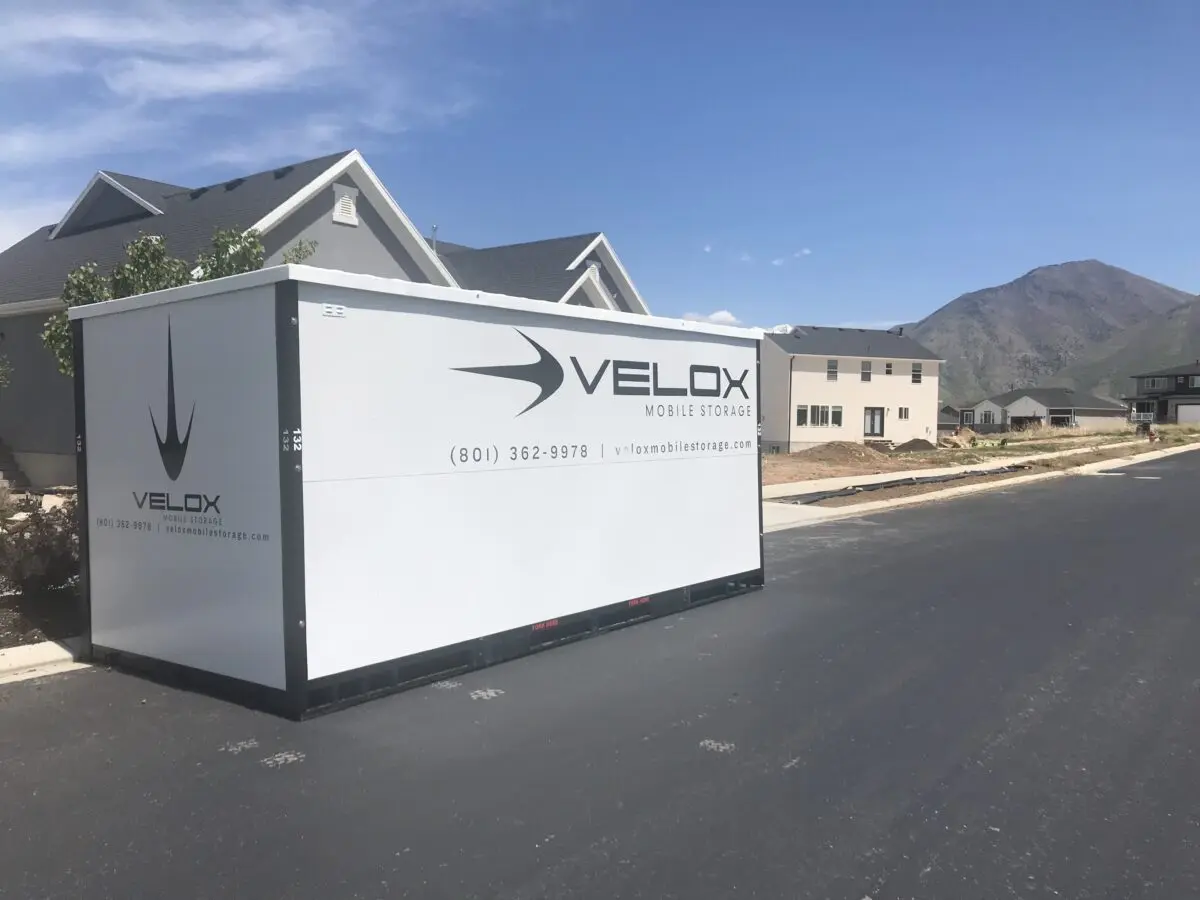 Velox storage unit for residential renovation